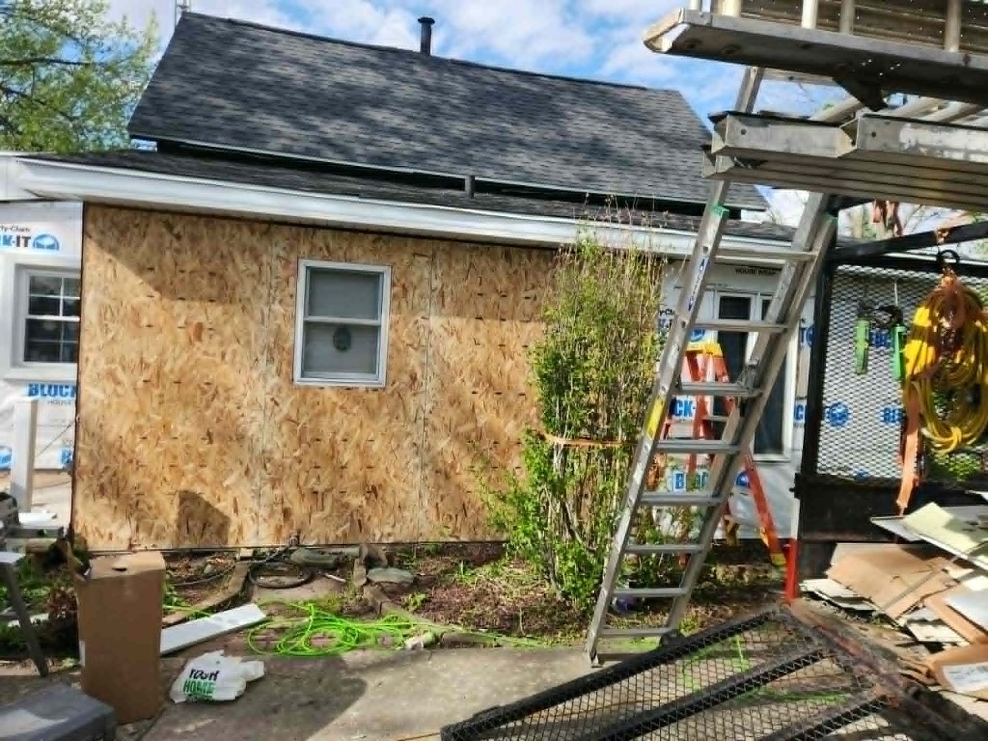 OSB sheathing